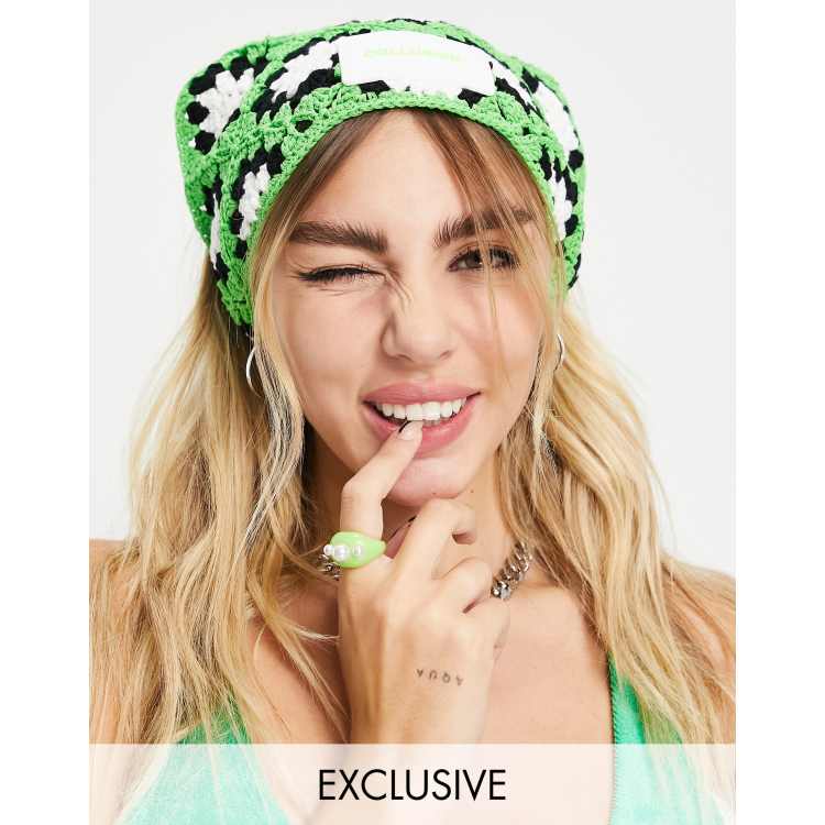 crochet head covering