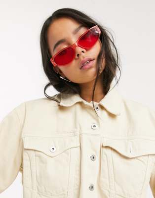 collusion cropped denim jacket