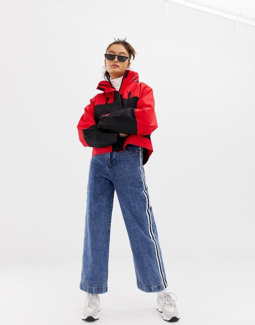 Collusion cropped tech on sale jacket