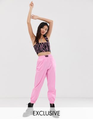 cargo trousers pink