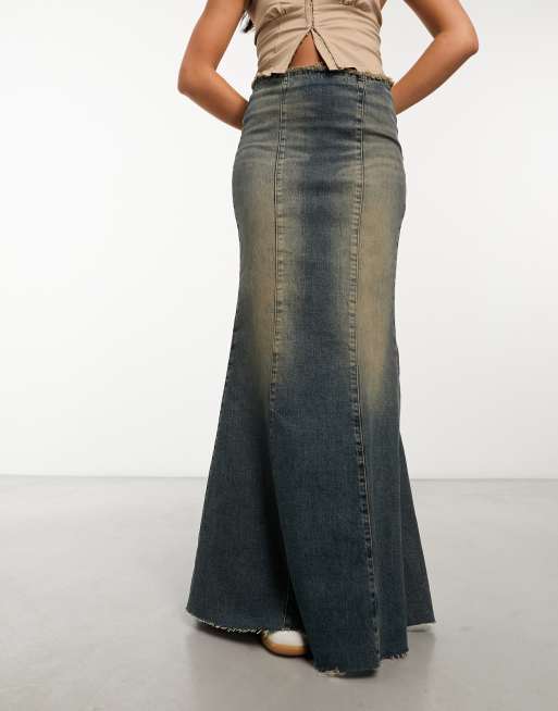 Fishtail shop waist skirt