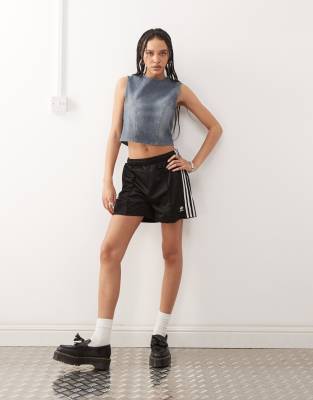 Collusion Denim Tank Top In Blue