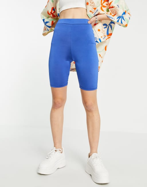 COLLUSION – Disco – Blå shortleggings, del av set, 3 av 4