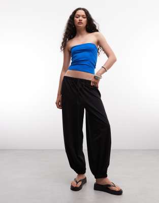 Collusion Double Layer Bandeau Top In Blue