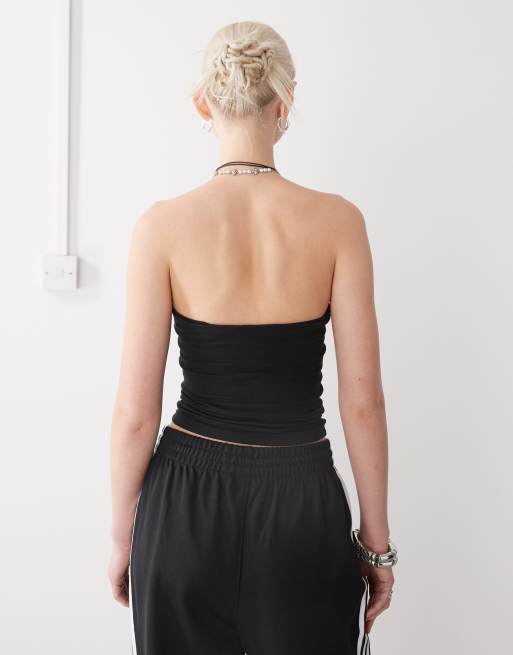 COLLUSION double lined bandeau in black