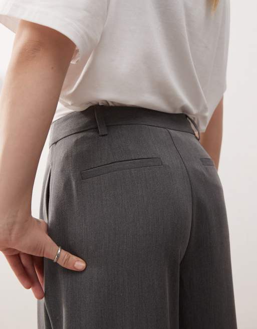 COLLUSION – Elegante Hose in Grau mit weitem Bein