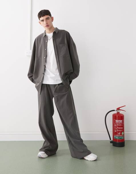 COLLUSION – Elegante Hose mit Nadelstreifen - view 1