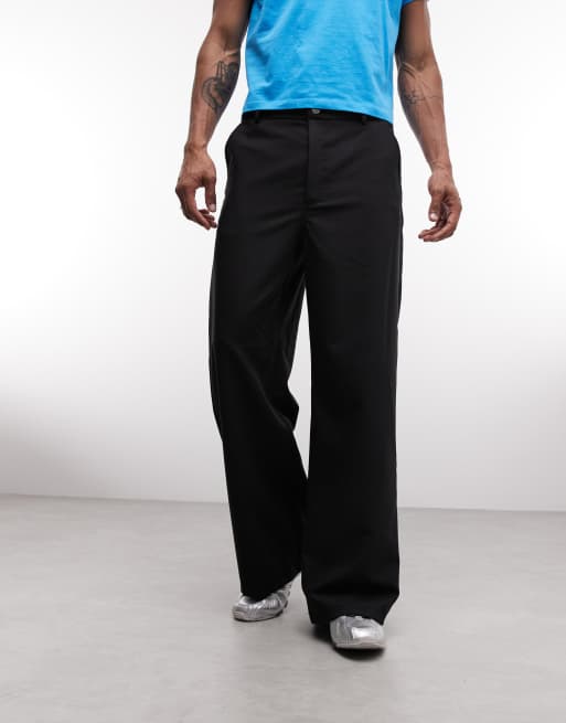 COLLUSION – Elegante Relaxed-Fit-Hose in Schwarz, 2 von 5