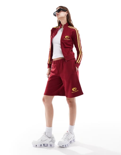 COLLUSION - Ensemble avec short long style caleçon - Rouge