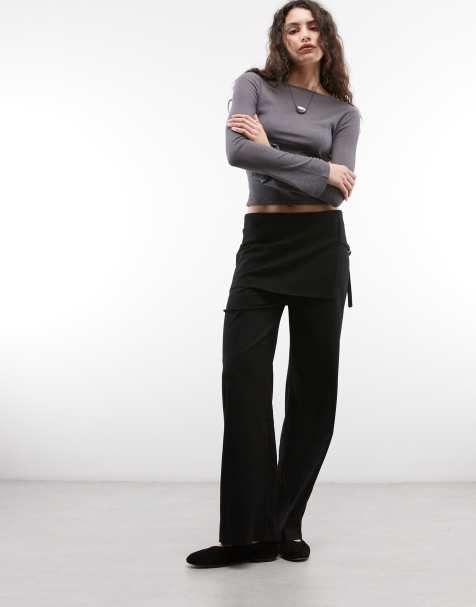 COLLUSION falda pantalón con lazada lateral - view 1