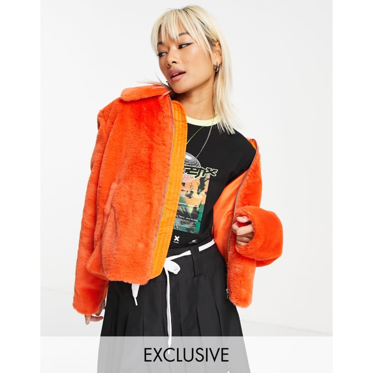 Cheap monday hot sale orange jacket