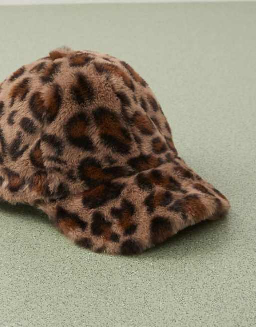 BREATH FAUX LEOPARD FUR CAP BROWN ブレス FAUX LEOPARD FUR CAP / BROWN – BREATH - サイズ 頭周り(cm) OS
