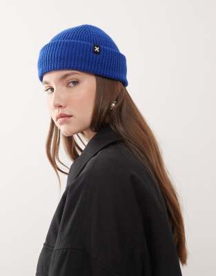 Collusion Fisherman Beanie In Blue