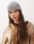 [Collusion] COLLUSION fisherman beanie in grey marl-Blue One Size GREY