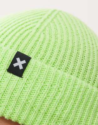 Collusion Fisherman Beanie In Green