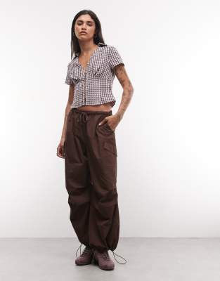 Collusion Fitted Short Sleeve Shirt In Multi