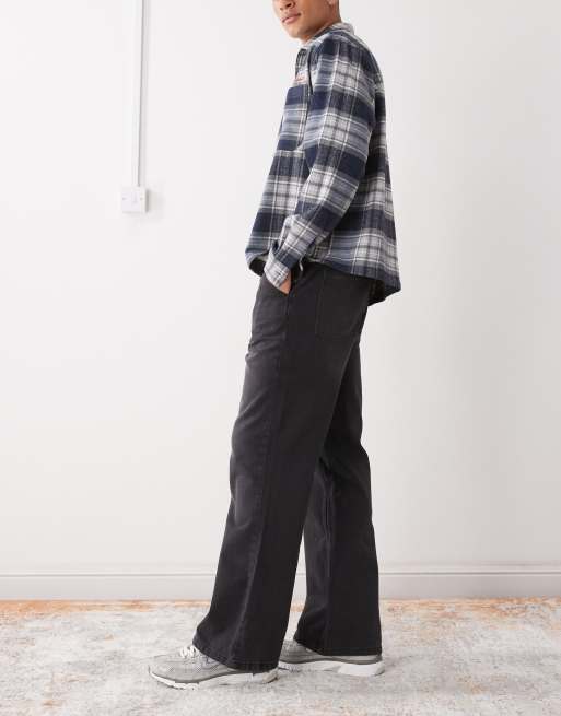COLLUSION - Flared jeans in zwart met wassing, 3 van 5