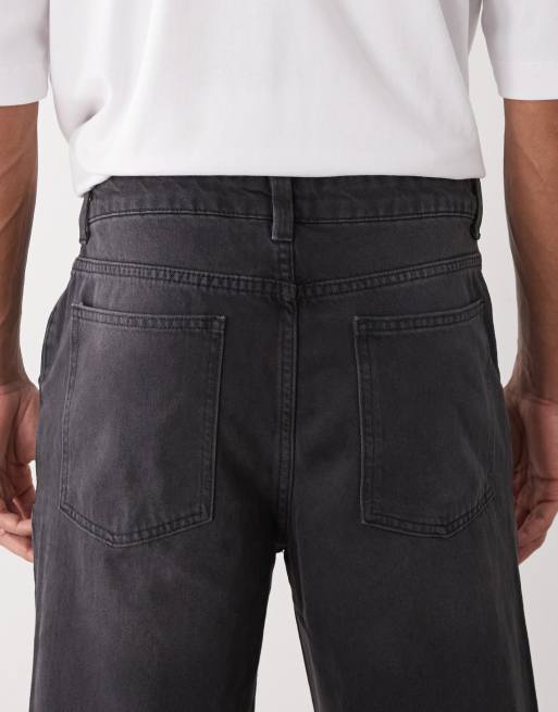 COLLUSION - Flared jeans in zwart met wassing, 4 van 5
