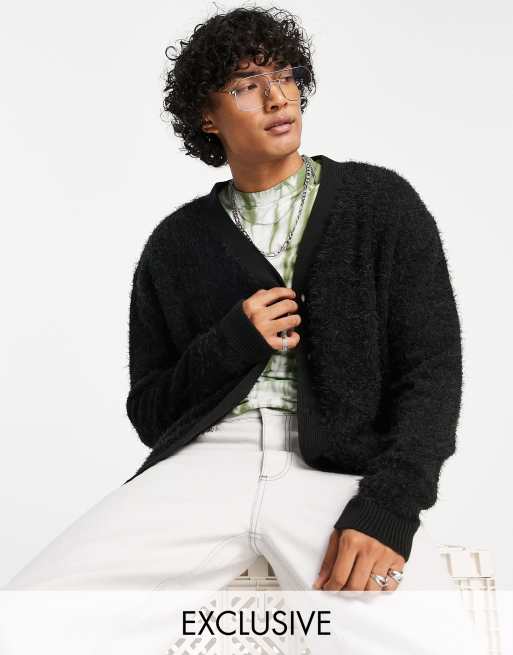 Asos fluffy cheap cardigan