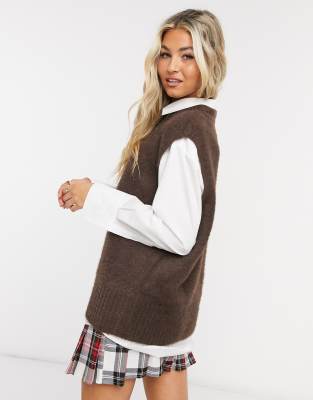 asos knitted vest