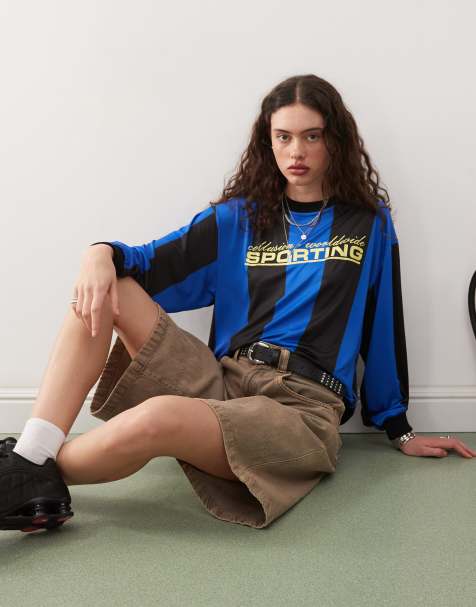 COLLUSION - Gestreept voetbalshirt - view 1