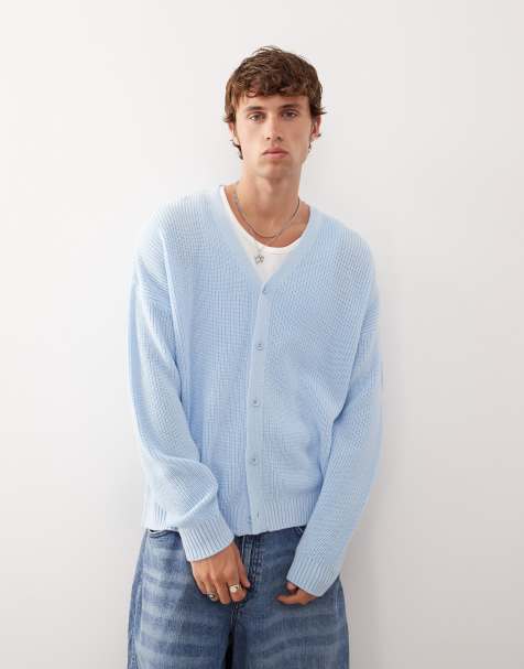 COLLUSION - Gilet coupe carrée - Bleu - view 1