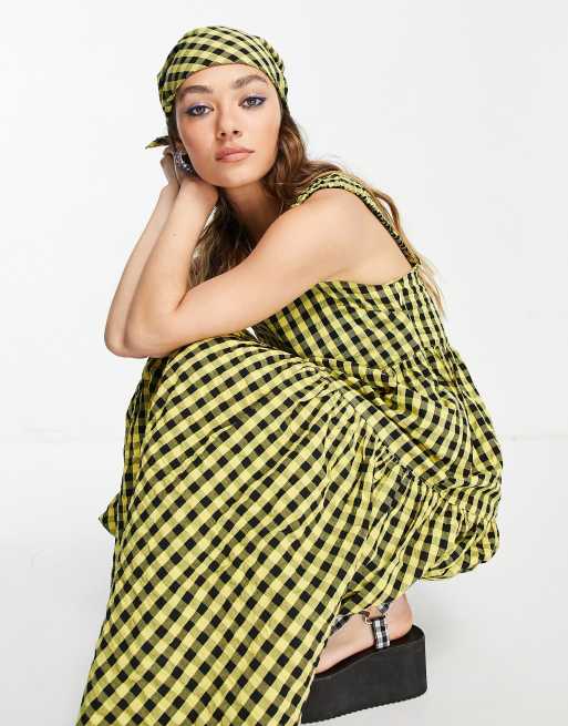 Principles yellow gingham clearance dress