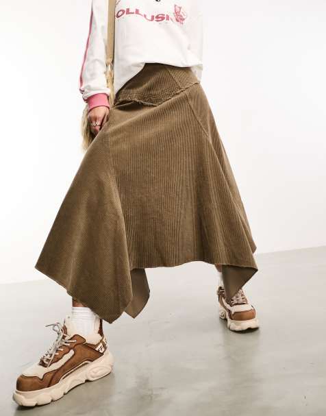 Gonne cheap svasate midi
