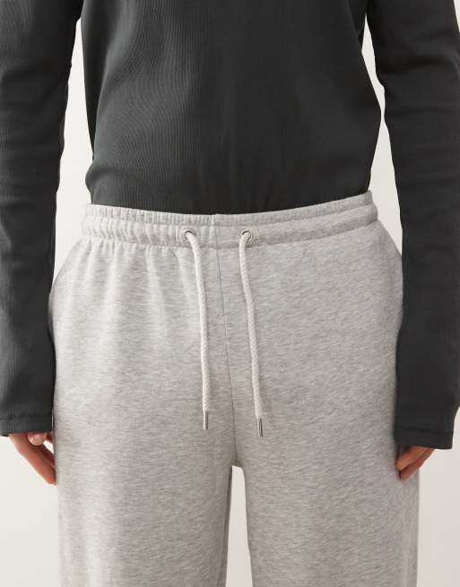 COLLUSION gray heather cuffed sweatpants, 5 of 5