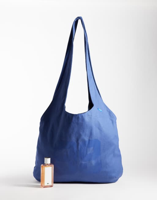 COLLUSION grote marineblauwe shopper tote tas, 4 van 4