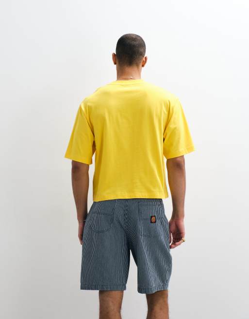 COLLUSION – Gul, boxig t-shirt, 4 av 5