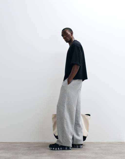 COLLUSION heavyweight boxy T-shirt in black, 2 of 5