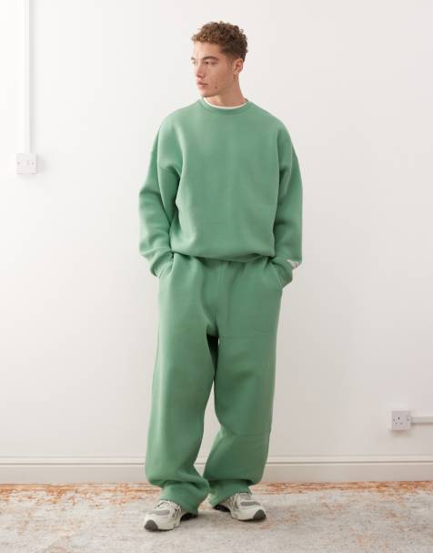 COLLUSION Heavyweight co-ord in green - view 1