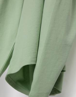 pale green shirt
