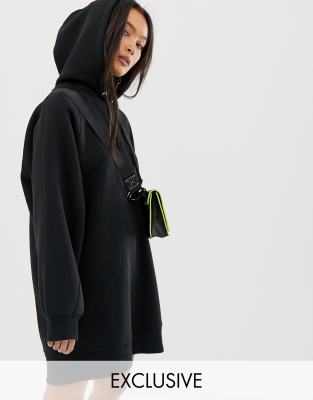 hoodie dress asos