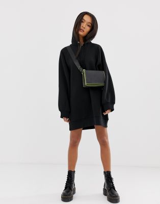 hoodie dress asos