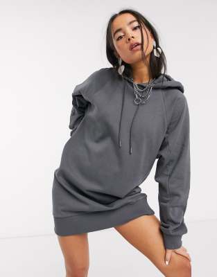 hoodie dress asos