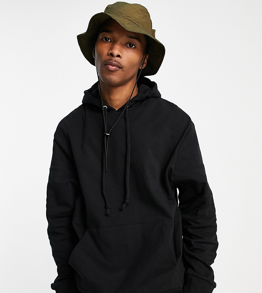 COLLUSION hoodie in black