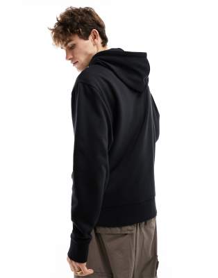 Collusion Hoodie In Black In Black