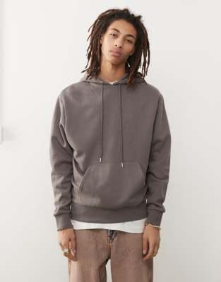 hoodie in charcoal gray