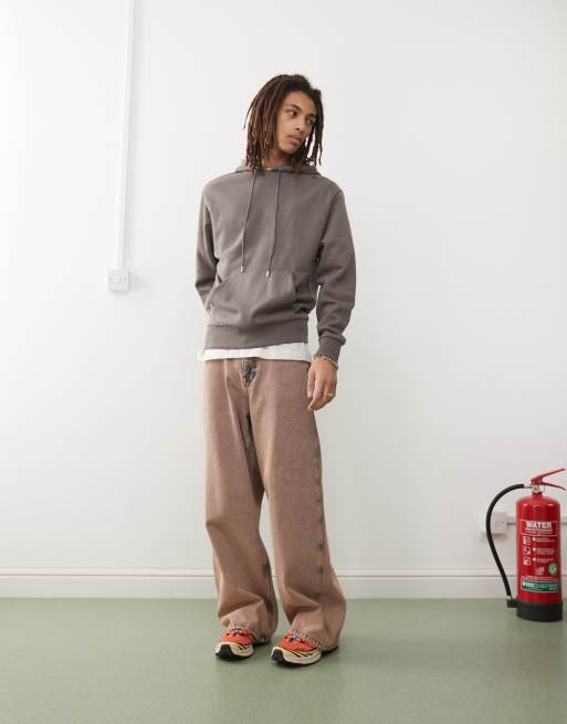 COLLUSION hoodie in charcoal gray, 2 of 4