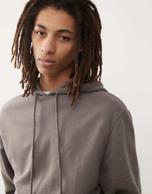 COLLUSION hoodie in charcoal gray, 3 of 4