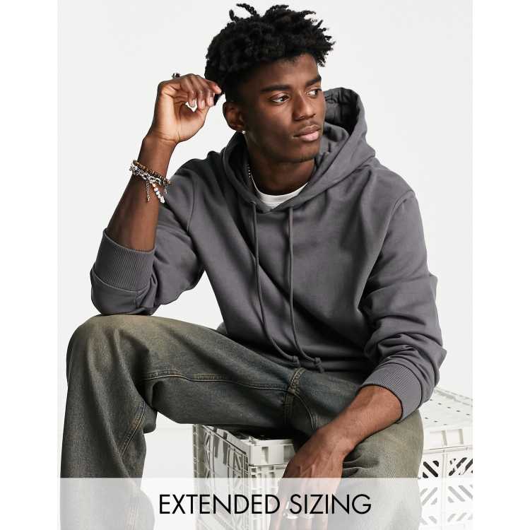 COLLUSION hoodie in charcoal grey ASOS