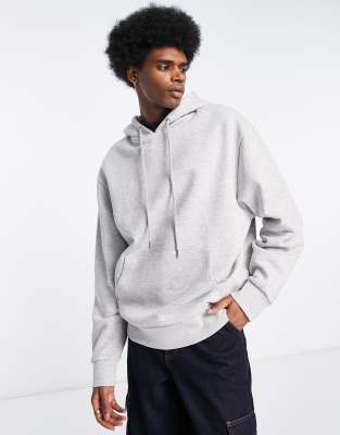 Collusion Hoodie In Gray Marl