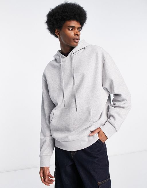COLLUSION hoodie in grey marl | ASOS