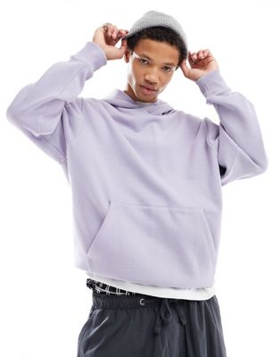 COLLUSION hoodie in lavender