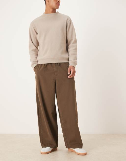 COLLUSION – Hose in Khaki mit XL-Ballonschnitt, 2 von 5