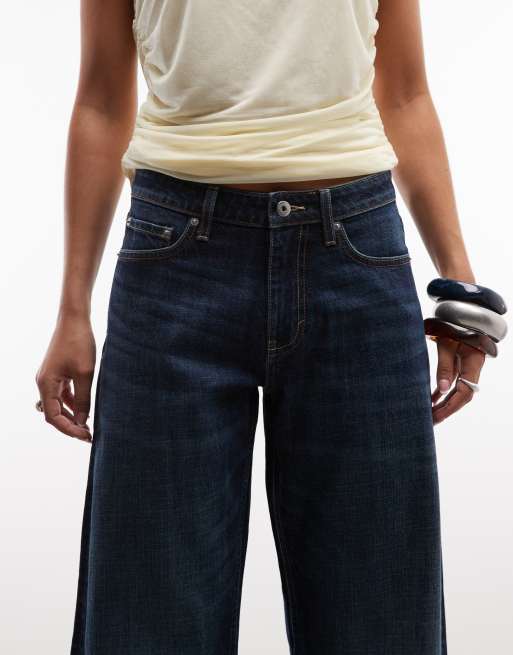 COLLUSION jeans cocoon con lavaggio fiammato effetto crosshatch, 4 di 5