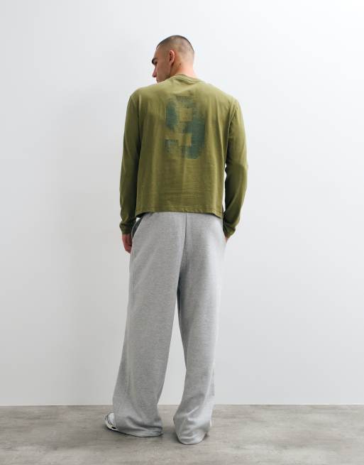COLLUSION jogger ample épais et décontracté gris, 3 de 5