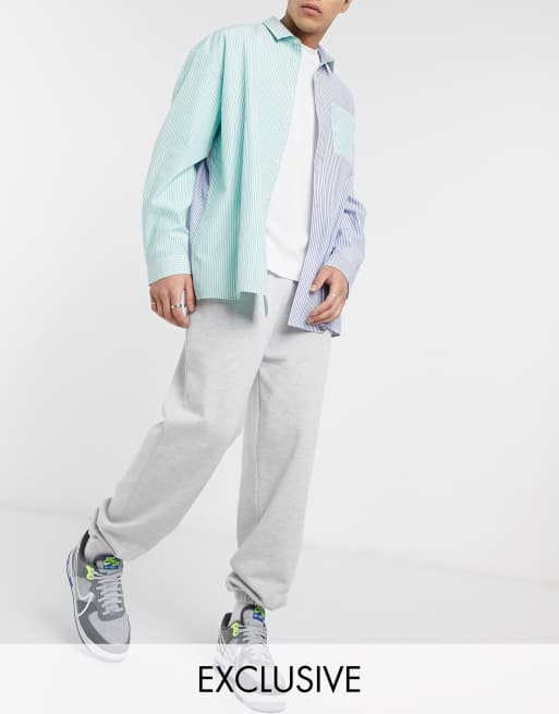 COLLUSION - Jogger - Gris chiné